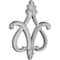 Ekena Millwork 19 3/8"W x 23 5/8"H x 2"P Fleur de Lis Onlay ONL19X24X02FL - alternate 3
